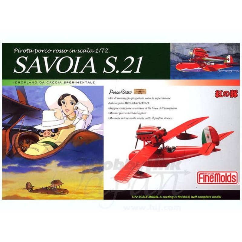1/72 Savoia S.21 Seaplane Early Semi-Finished Model