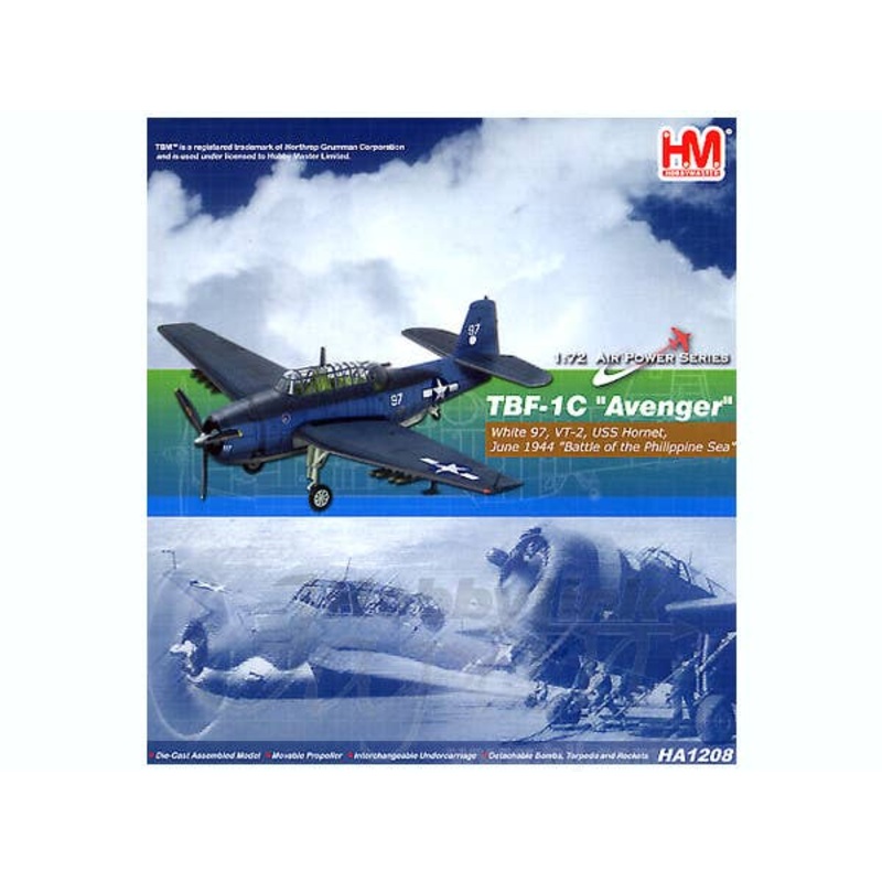 1/72 TBF-1C Avenger Philippine Sea