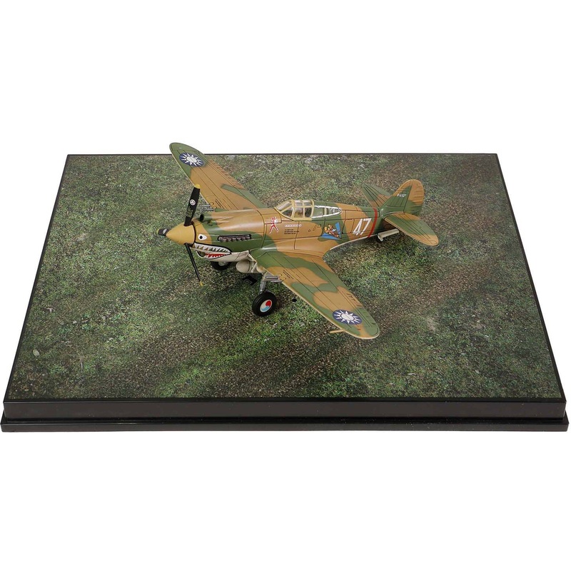 1/72 US Army P-40B Hawk 81A-2 3rd Pursuit Squadron Robert Smith Aircraft No. 47 June 1942 China Finished Product (Reissue)