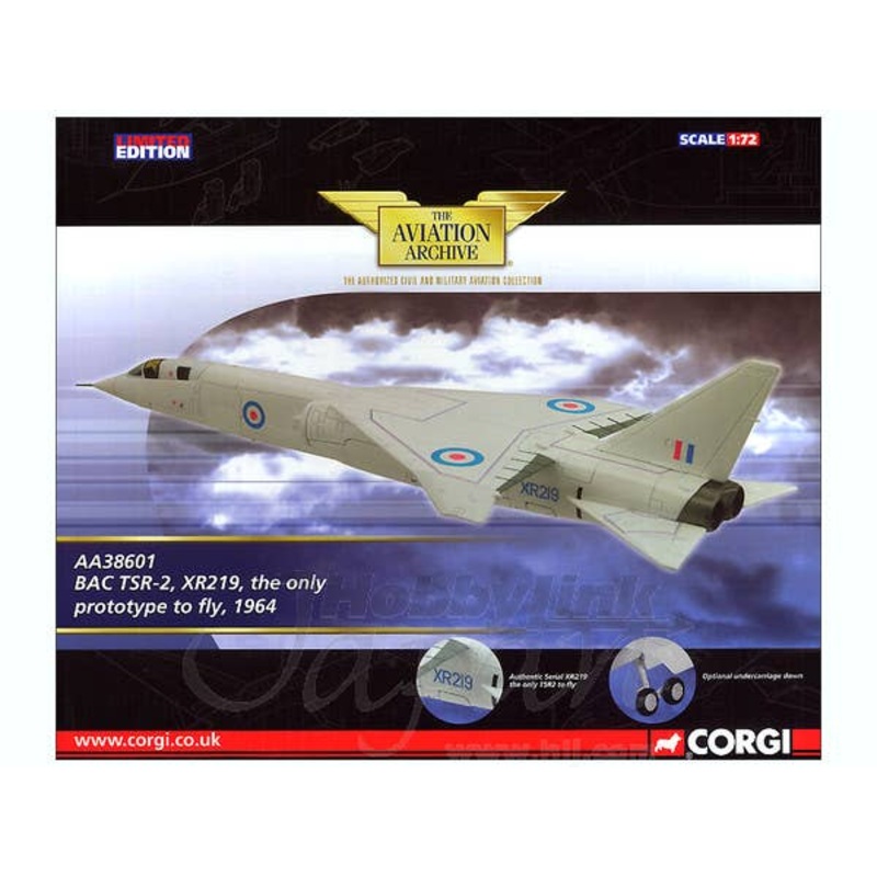 1/72 BAC TSR-2 XR219 The Only Prototype to Fly 1964