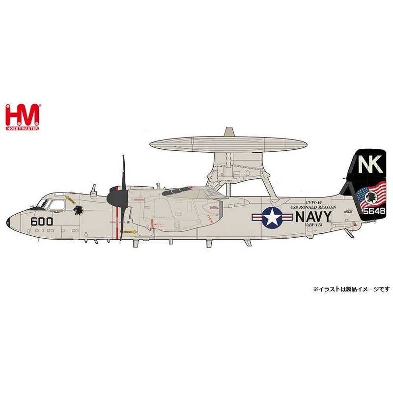 1/72 E-2C Hawkeye VAW-113 Black Eagles 2006