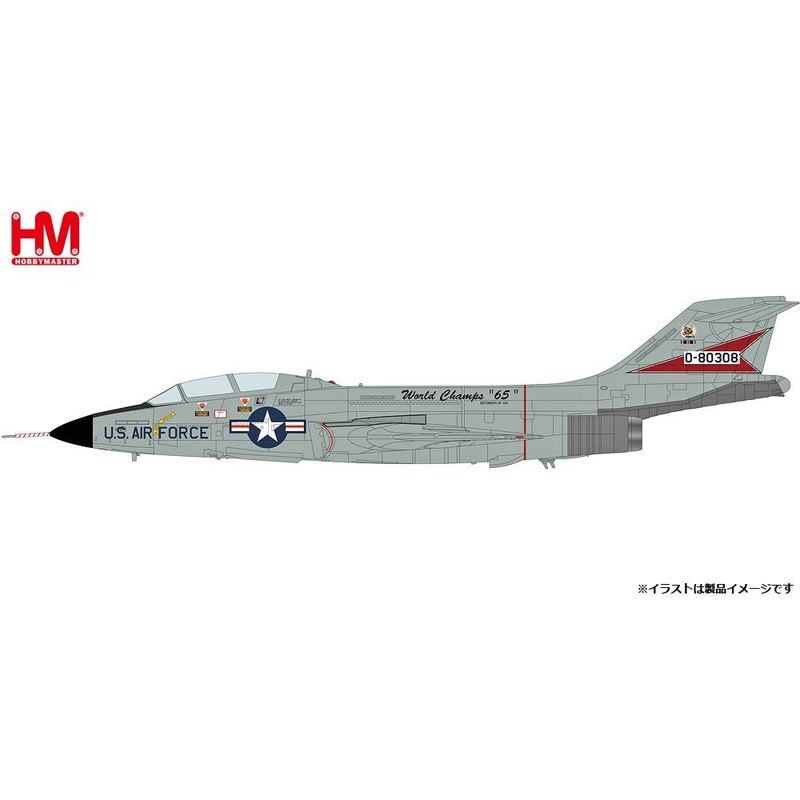 1/72 F-101B Voodoo U.S. Air Force 62nd Fighter Intercept Squadron World Champs 65