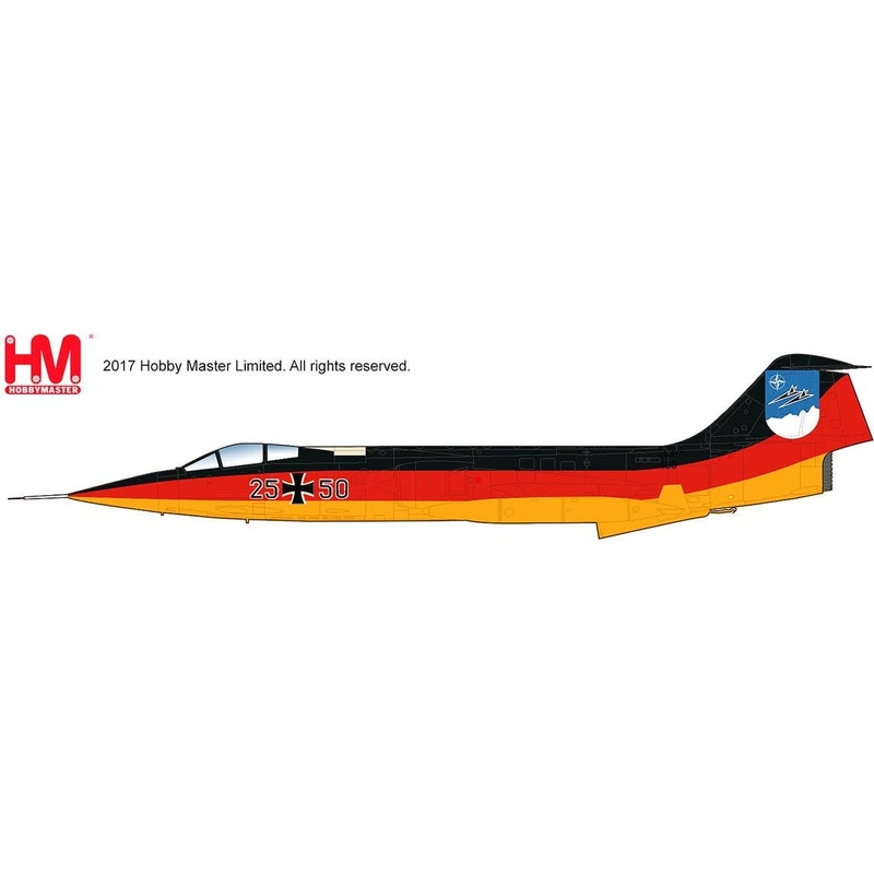 1/72 F-104G Starfighter 'West German Air Force JG-34 Foundation 25th Anniversary Paint'