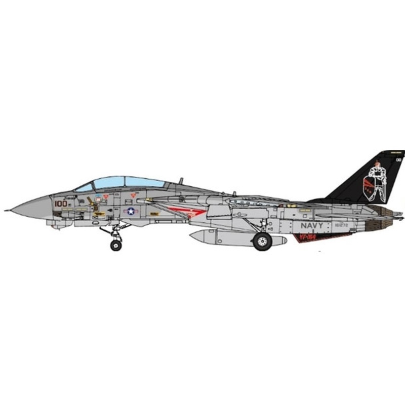 1/72 F-14A US Navy VF-154 Black Knights 1998