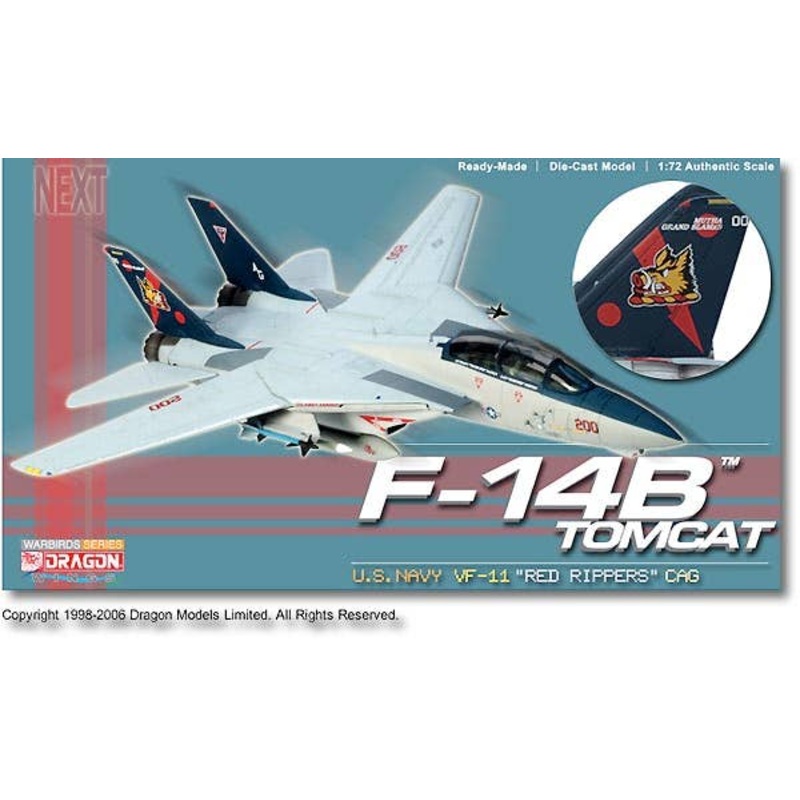 1/72 F-14B Tomcat VF-11 Red Rippers