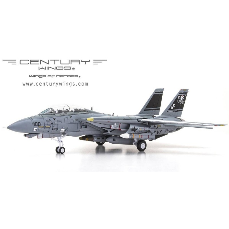 1/72 F-14D Tomcat U.S. Navy VF-31 Tomcatters NK100 2002 Santa Cat