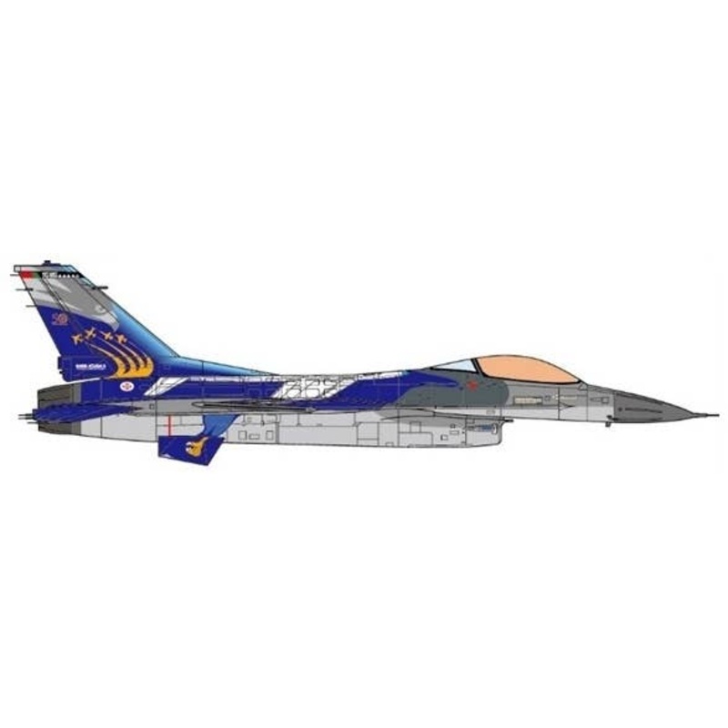 1/72 F-16A Portuguese Air Force 201 Sqn 50th anniv. 2009 Monte Real Air Base No.5