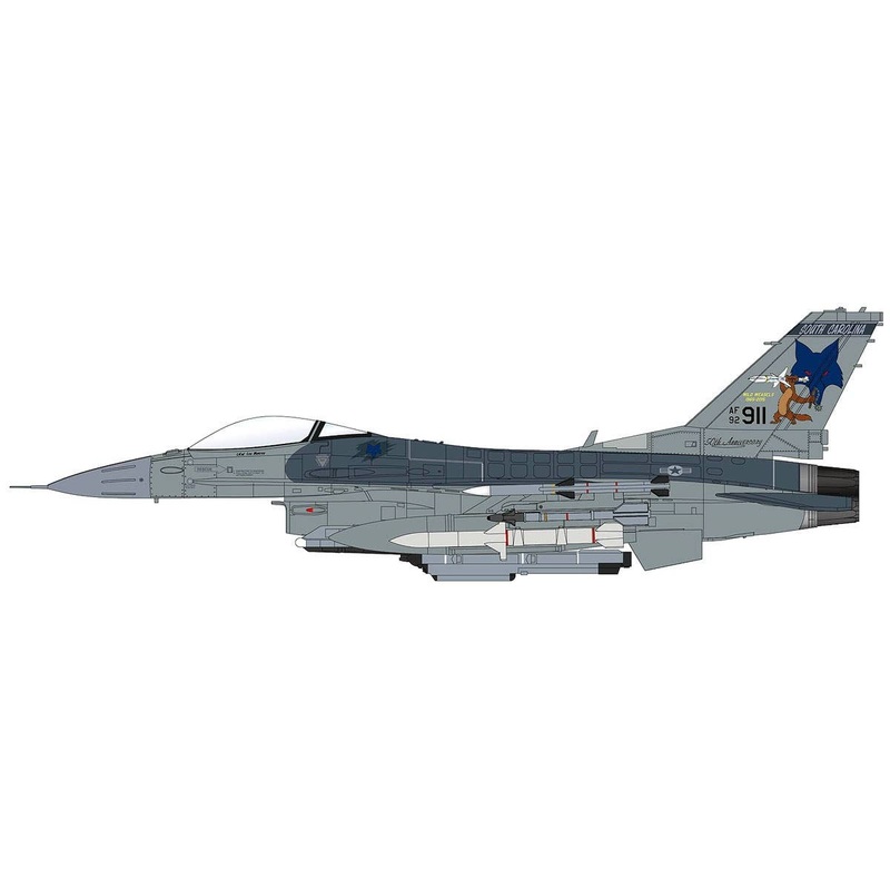 1/72 F-16C Block 52 157th Fighter Squadron Swamp Fox