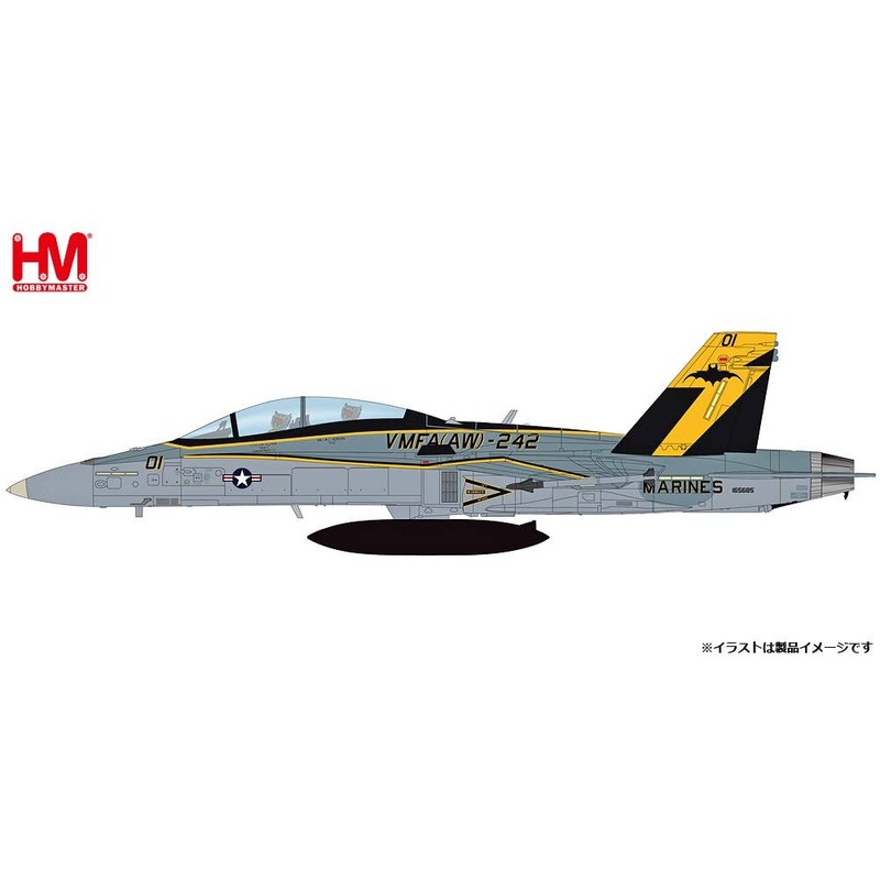 1/72 F / A-18D Hornet VMFA (AW) -242 Bats Yokota Air Base 2020