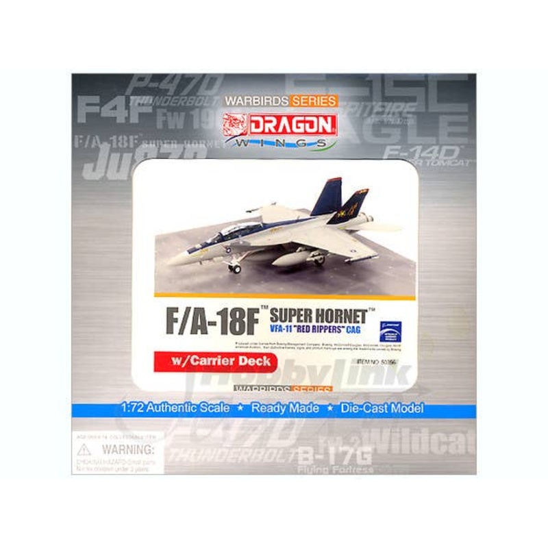 1/72 F/A-18F VFA-11 Super Hornet VFA-11 "Red Rippers" C
