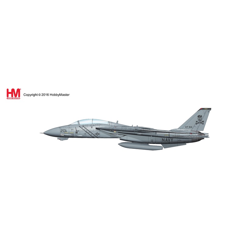1/72 Grumman F-14A Tomcat 162692, VF-84 Jolly Rogers Operation Desert Storm, Jan 1991 to June 1991