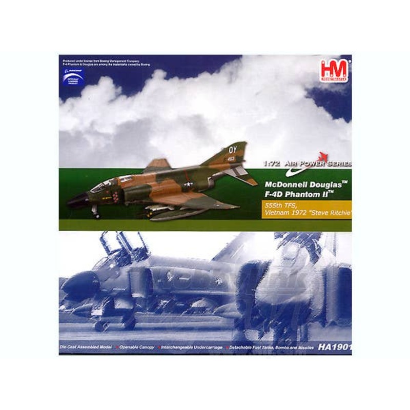 1/72 McDonnell Douglas F-4D Phantom II 555th TFS Vietna