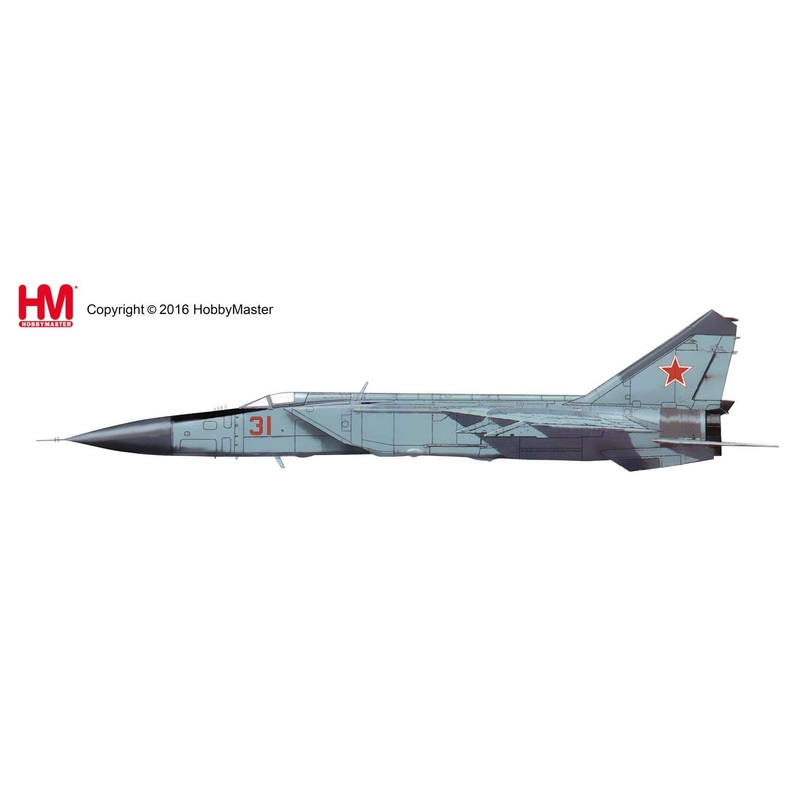 1/72 MiG-25P Foxbat Red13, flown by Lt. (Sg.) V. Belenko, Japan 1976