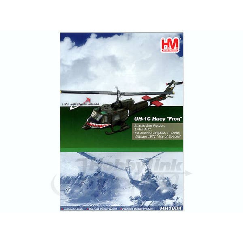 1/72 UH-1C Huey "Frog" Ace of Spades