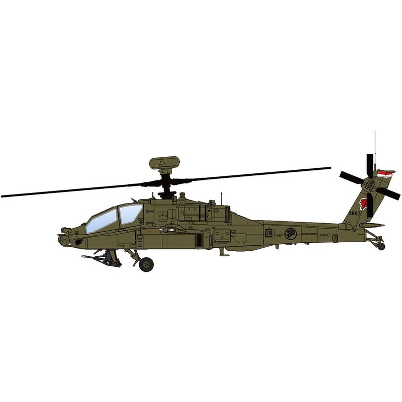 1/72 AH-64D Longbow 2067, 120th Sqn., RSAF, 2016