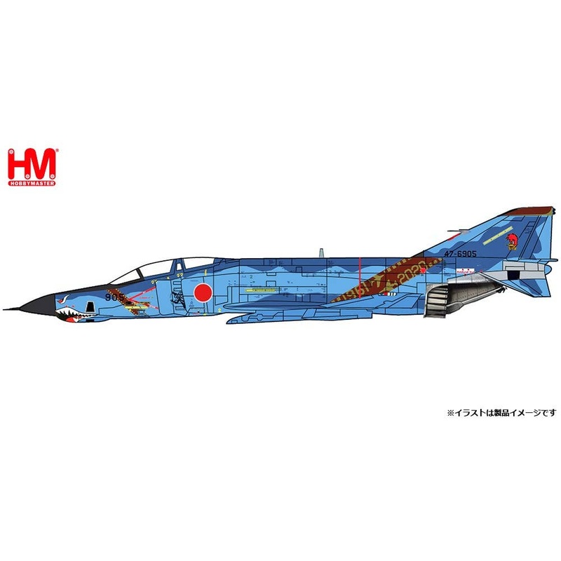 1/72 Air Self-Defense Force RF-4E Phantom II 501 Squadron 2020 Commemorative Painting w/Reconnaissance Pod