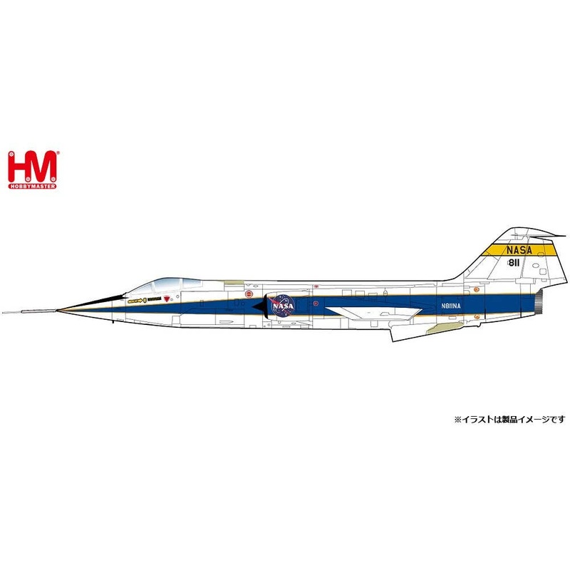 1/72 F-104N High Speed Test Flight Chase Aircraft NASA Dryden Flight Research Center 1979