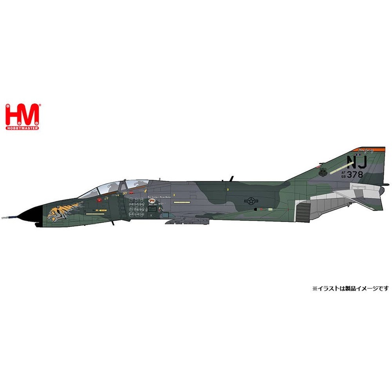 1/72 F-4E Phantom 2 US Air Force 108th Fighter Squadron 1988