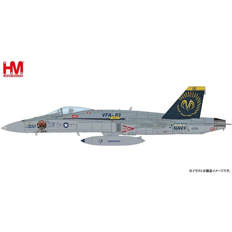 1/72 F / A-18C Hornet Vfa-83 Rampagers
