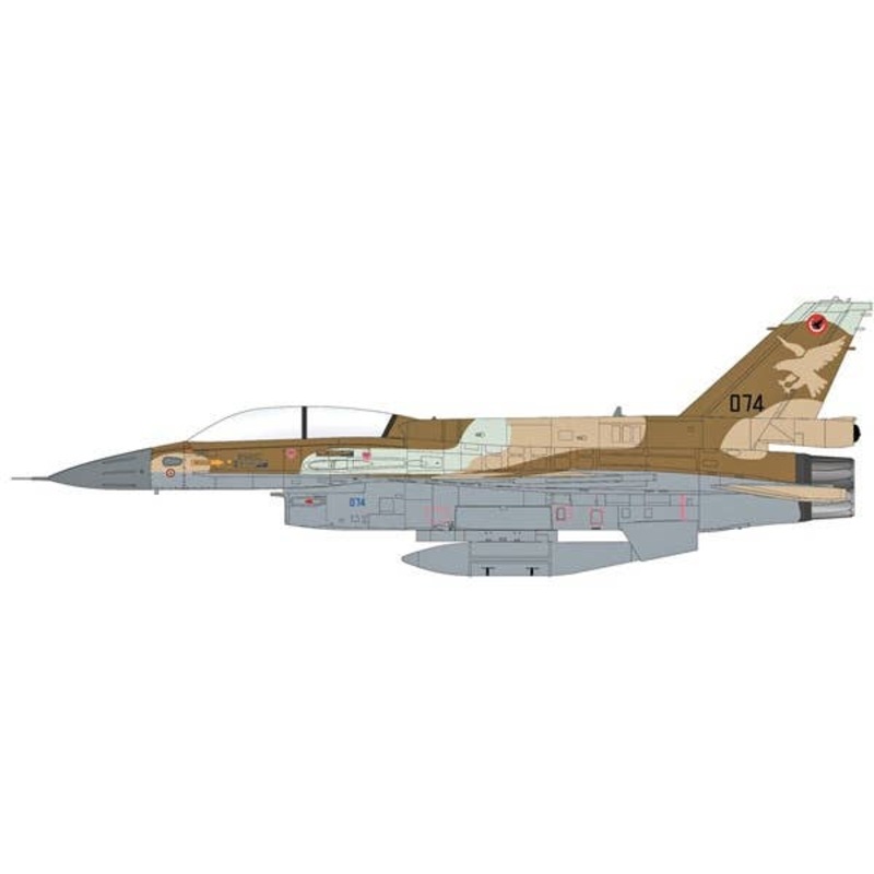 1/72 Lockheed Martin F-16D Brakeet 074, 109 Squadron UAV Killer IAF 2006