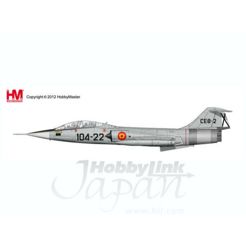 1/72 Lockheed TF-104G 104-22 Spanish Air Force Late 1960s