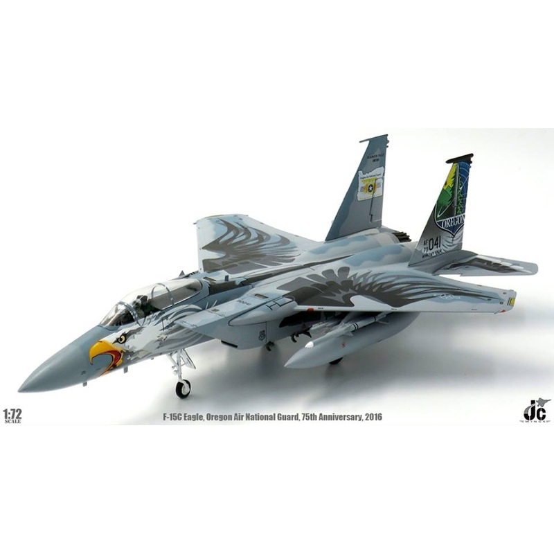 1/72 McDonnell Douglas F-15C Eagle 173rd Fighter Wing 75th Anniversary of Oregon ANG