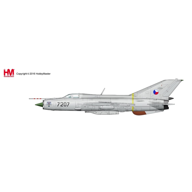 1/72 MIG-21PFM 11th Fighter Regiment, Zatec AB, Czechoslovak AF