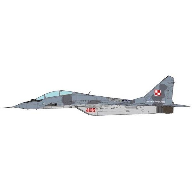 1/72 MiG-29UB Polish Air Force 22nd TA Base 41sq Malbork May, 2015