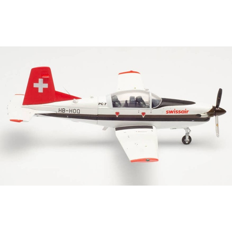 1/72 Pilatus Pc-7 Turbo Trainer Swissair (Swissair School) Hb-Hoq