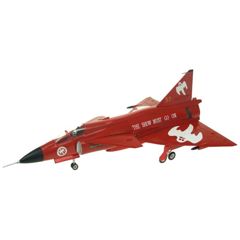1/72 Saab Viggen AJSH-37 Swedish Air Force F10-57 "The Show Must Go On"