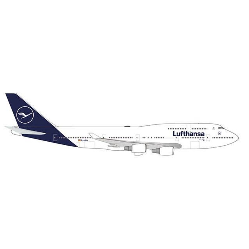 1/500 747-400 Lufthansa New Colors D-ABVM "Kiel"