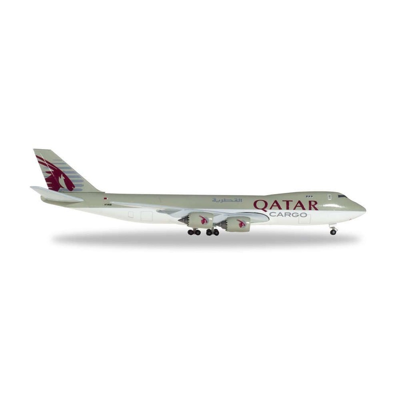 1/500 747-8F Qatar Airways Cargo A7-BGB