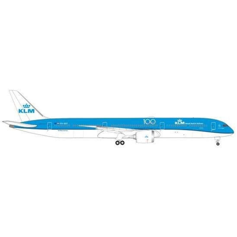 1/500 787-10 Klm Royal Dutch Airlines Sneeuwklokje PH-BKF