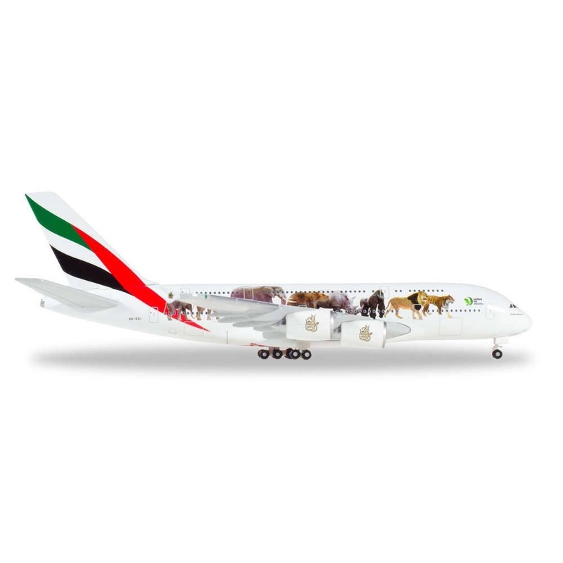 1/500 A380 Emirates United for Wildlife