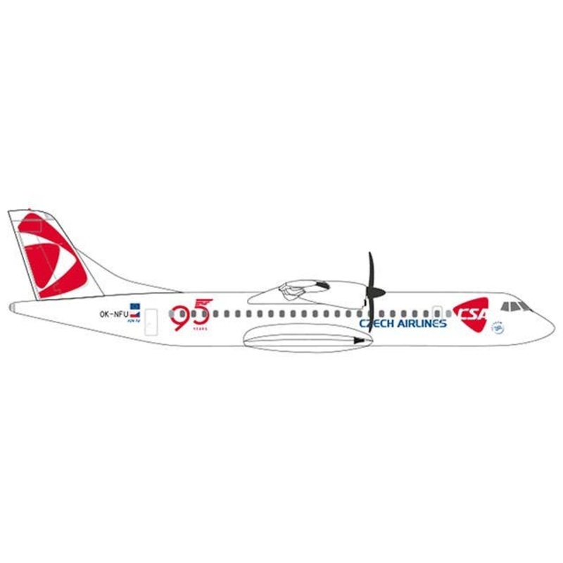 1/500 ATR-72 CSA Czech Airlines "95 Years"