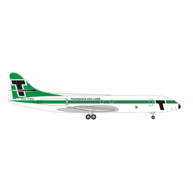 1/500 SE-210 Caravelle Transavia Airlines Provincie Gelderland PH-TRO
