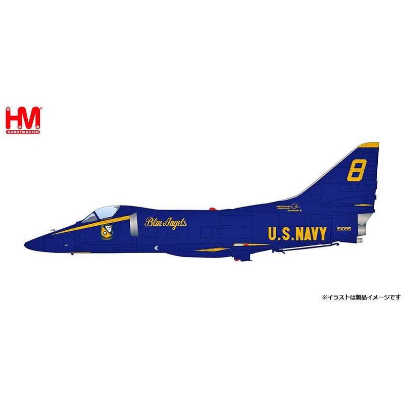 1/72 A-4F Skyhawk Blue Angels Tokushima 2008