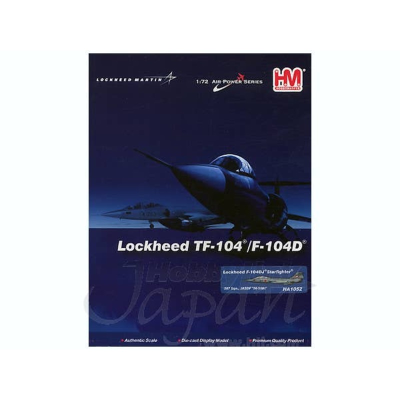 1/72 Lockheed F-104DJ Starfighter 207 Sqn JASDF 26-5001