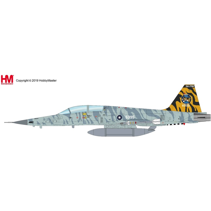 1/72 Northrop F-5F Tiger II 830121, 7th FTW, ROCAF, 2018