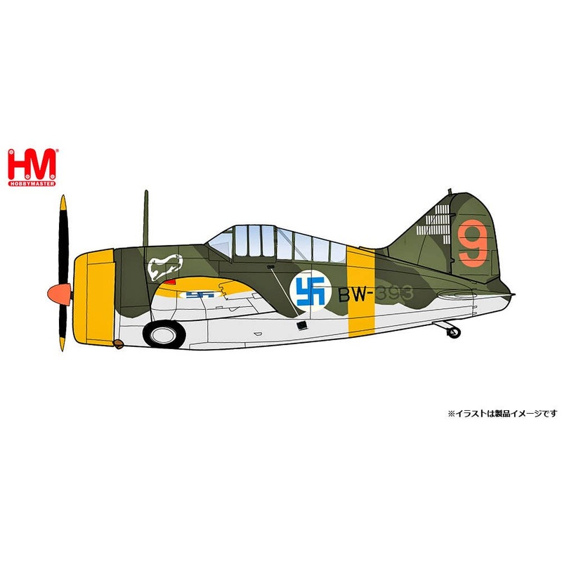1/48 B-239 Buffalo Bluestell Lieutenant Hans Wind 1944