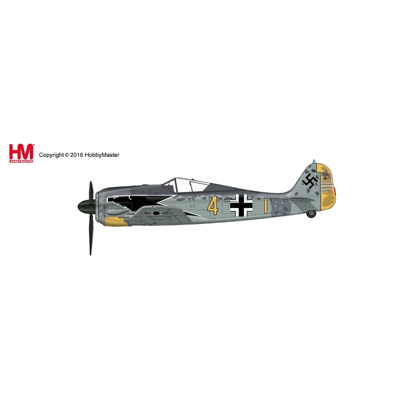1/48 FW 190A-4 Eagle Head 9./JG 2, Richtofen Staffelkapitan Hptm. Siegfried Schnell, Feb., 1943