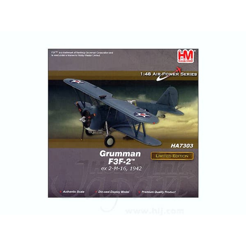 1/48 Grumman F3F-2 ex 2-M-16, 1942