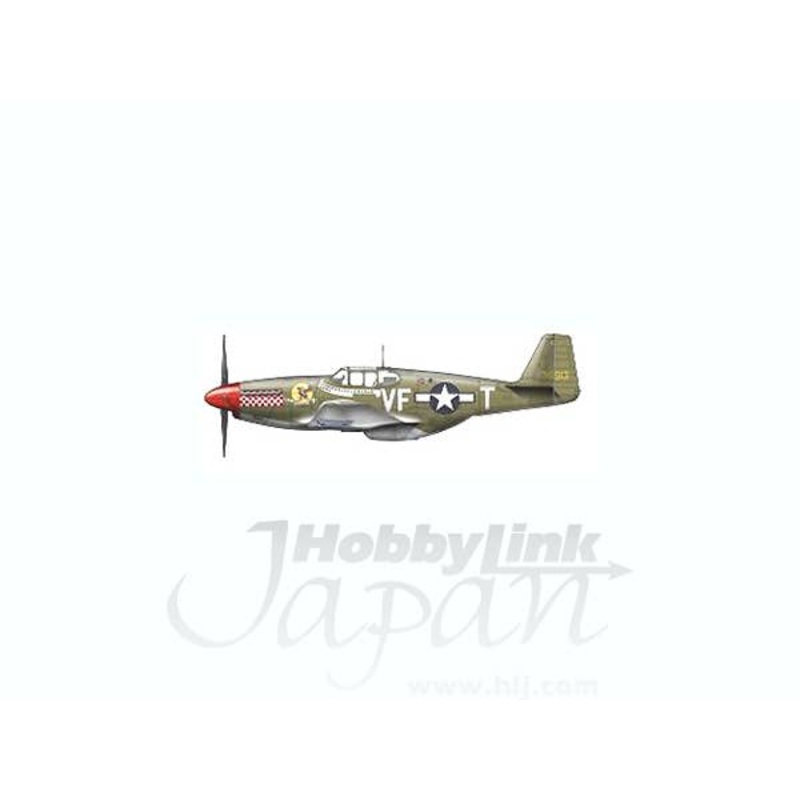1/48 P-51B Mustang VF-T Shangri La, Captain Don Gentile, 336th FS, 4th FG, WWII