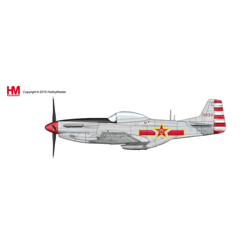 1/48 P-51D Mustang 3032 1st Sqn. PLAAF 1949