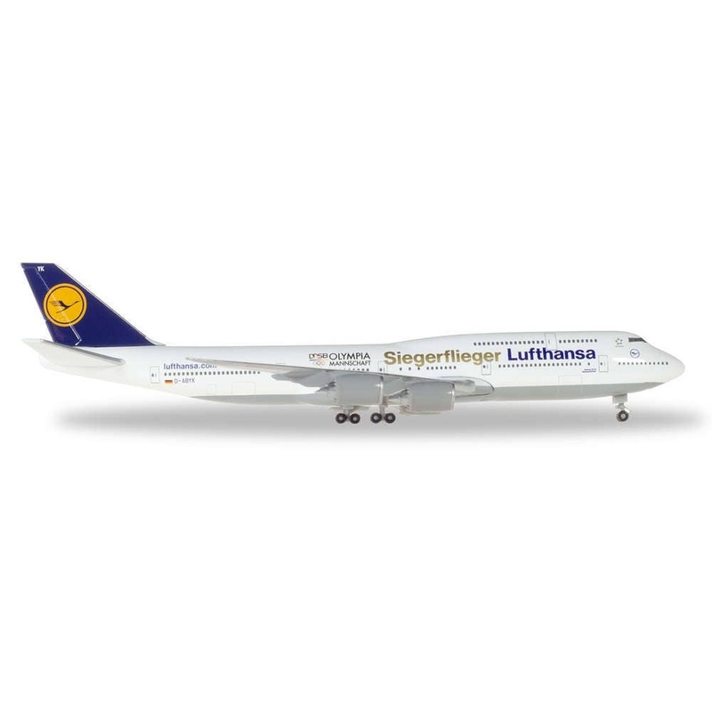 1/500 747-8i Lufthansa D-ABYK Rio Olympics 2016