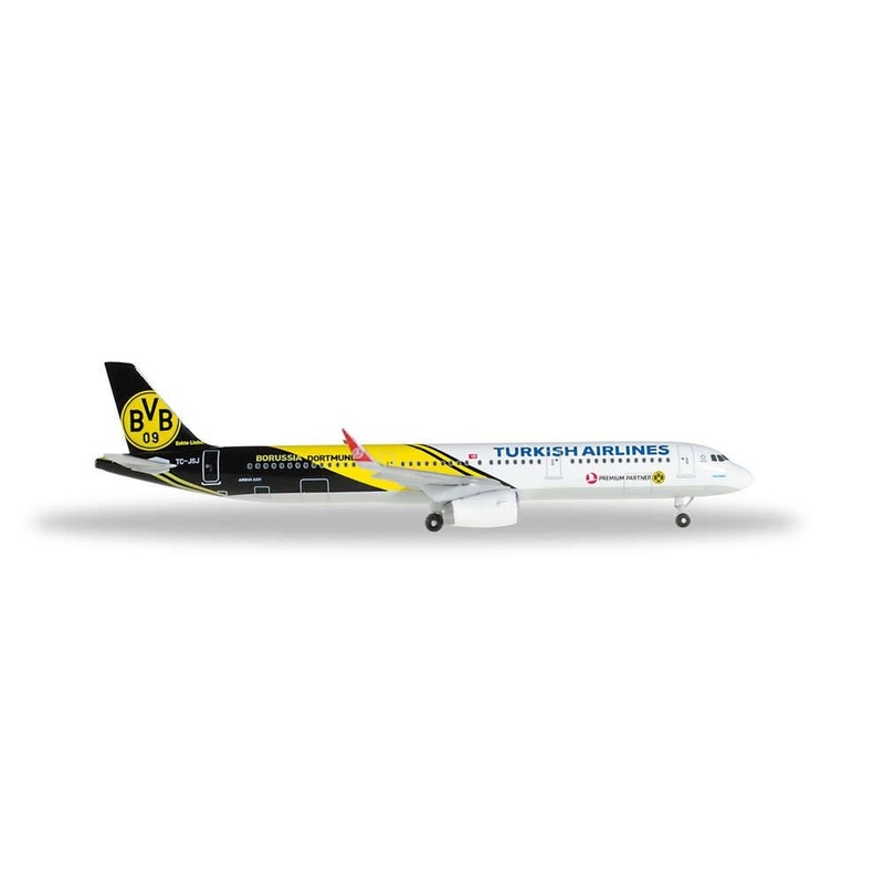 1/500 A321 Turkish Airlines BVB 09 Borussia Dortmund TC-JSJ