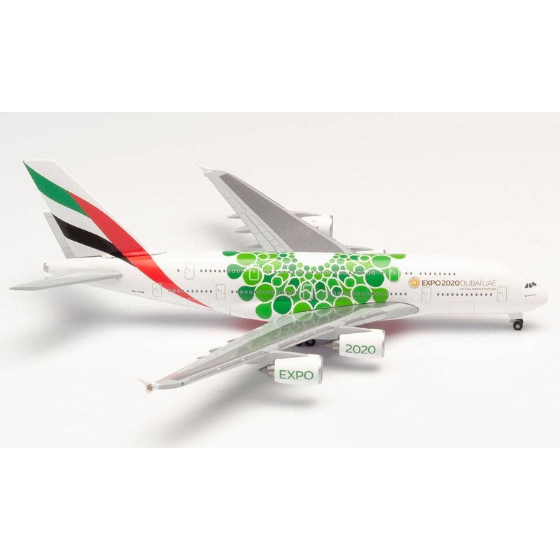 1/500 A380 Emirates Expo 2020 Dubai Sustainability A6-EOW