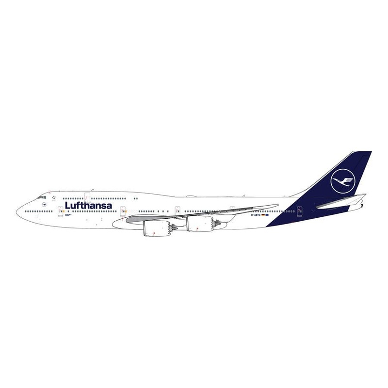 1/400 747-8i Lufthansa New Colors D-ABYC
