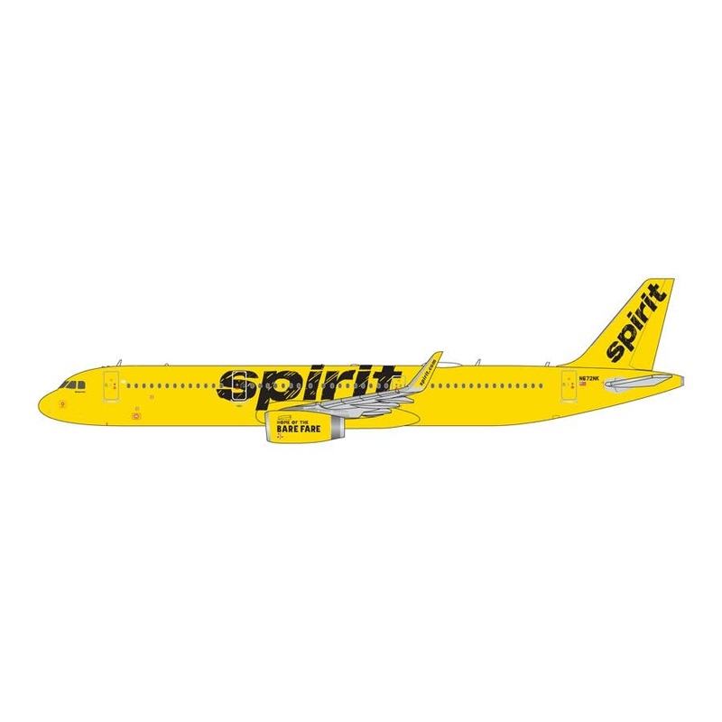 1/400 A321-200 Spirit Airlines N672NK
