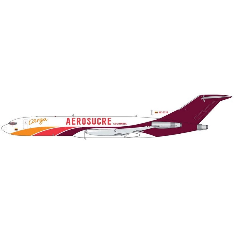 1/400 Aerosucre 727-200F HK-5216
